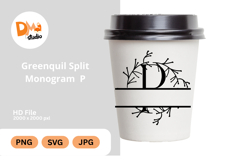 Greenquil Split Monogram Product Image 1