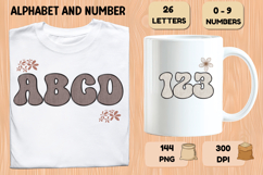 Rustic Burlap Alphabet PNG Farmhouse Letters 300 DPI Product Image 6