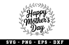 Happy Mother Day Svg |Mother Day SVG Cut files | Cricut Product Image 1