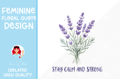 Feminine Floral Design Watercolor Flower Illustration Product Image 1