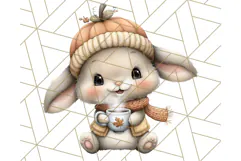Thanksgiving Woodland Animals Clipart PNG Product Image 4