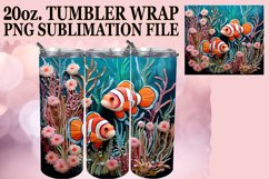 Oceanic Paradise 3D Tumbler Wrap Product Image 1