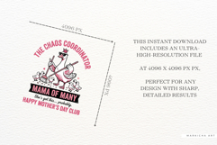 Mothers Day Funny Goose PNG Sublimation Product Image 5