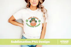 Happy St Patrick's Day PNG DTF Irish Lucky Leprechaun Beer Product Image 3