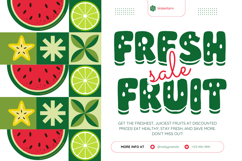 Watermelon Splash - SVG Font Product Image 16