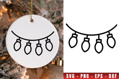 Christmas icon svg, icon png clipart, christmas outline svg Product Image 1