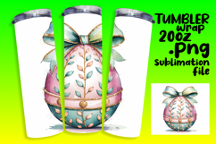 SOPHISTICATED 20oz Tumbler Template , Easter Egg Product Image 1