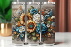 Tumbler Wrap 20 oz - sunflower Product Image 1
