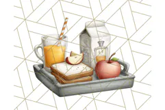 Cute Animals in Jail Clipart PNG, Funny Prisoner Critters Product Image 4