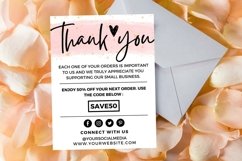 Thank you card for small business Portrait template Canva 06 Product Image 2