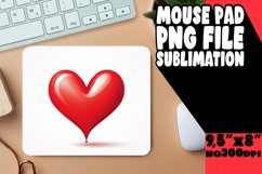 Love-Infused Design Mouse Mat Product Image 1