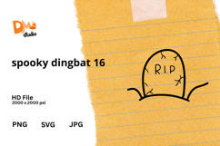 Spooky Dingbats Product Image 1