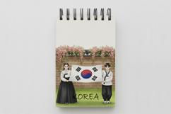 Front-Facing Students Taegeukgi Display Proud PNG Korean Product Image 5