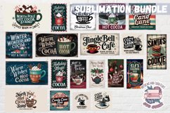 Christmas Vintage Labels bundle 67 Sublimation PNG Winter Product Image 3