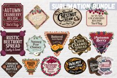 Fresh Market Vintage Labels bundle 106 Sublimation PNG Product Image 7