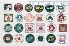 Christmas Stamps bundle 55 Sublimation PNG Product Image 2