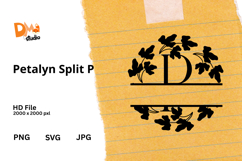 Petalyn Split Monogram Product Image 1