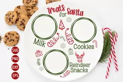 Cookies For Santa SVG, Treats For Santa SVG Product Image 2