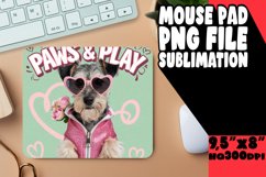 Blissful MOUSE MAT PNG Style, Valentines Product Image 1