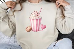 Valentine Coffee Clipart PNG Product Image 1