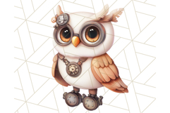 Vintage Steampunk Forest Animal PNG Clipart for Sublimation Product Image 4
