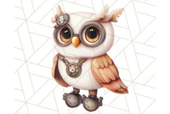 Vintage Steampunk Forest Animal PNG Clipart for Sublimation Product Image 4