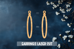 Style Laser Cut Earrings SVG File Product Image 1