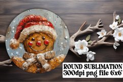 Sweet Coaster Designs for Cars, Gingerbread Product Image 1