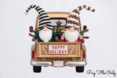 Glitter Leopard Christmas Sublimation Clipart PNG Product Image 1
