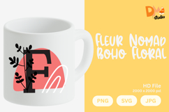 Fleur Nomad Boho Floral Monogram Product Image 1