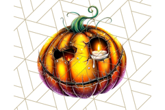 Spooky Jack O Lantern PNG Clipart, Scary Halloween Pumpkins Product Image 4