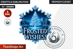 Christmas Greetings clipart PNG, Holiday Quotes wishes Product Image 1