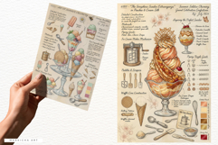 Ephemera Ice Cream Junk Journal Pages Product Image 4