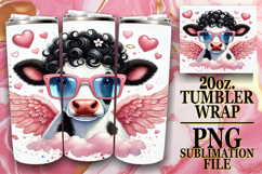 Sweet Sublimation 20oz tumbler wrap, Valentines Product Image 1