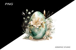 Easter Clipart, Easter Egg Clipart, Easter Bunny Png Product Image 1