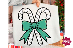 Christmas Candy Cane Png Product Image 1