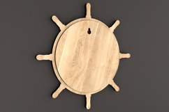 Perpetual Calendar Ship Wheel and Lighthouse Design Product Image 8