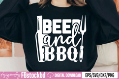 Beer and BBQ SVG Product Image 1
