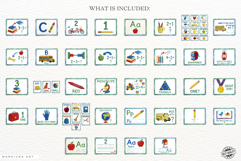 School Flash Cards Clipart Product Image 4