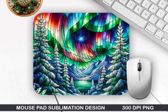 Christmas Tree Mouse Pad Sublimation,Christmas Mouse Pad PNG Product Image 1
