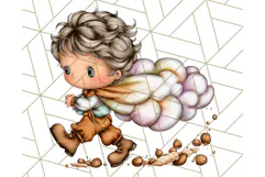 Woodland Autumn Parade Clipart PNG Fall Animals Product Image 4