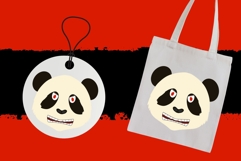 Angry Panda PNG Product Image 2