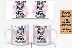 Funny Animal Quotes Mug Wrap Sublimation Product Image 1