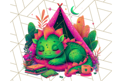 Cute Fantasy Dragon Clipart PNG, Bold Baby Dragon Clip Art Product Image 4