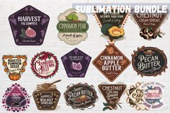 Fresh Market Vintage Labels bundle 106 Sublimation PNG Product Image 6