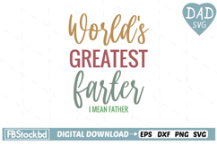 Dad SVG Bundle, Fathers day Svg, Funny dad Quotes Design Product Image 2