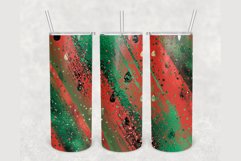 Watermelon Glitter Brush 20 oz sublimation design tumbler Product Image 1