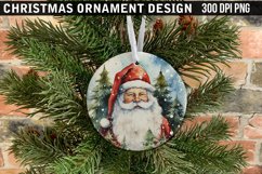 Christmas Ornament Sublimation PNG Design Product Image 1