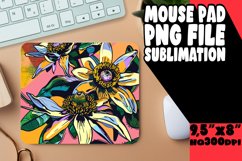 Dynamic Flower Pattern Sublimation Art PNG Product Image 1