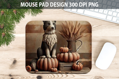 Dog Mouse pad Sublimation - Thanksgiving PNG Design Product Image 1